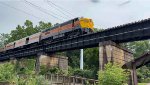 CVSR 6777 crosses Cascade Locks.